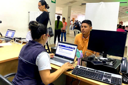 Centros de atención del Registro Civil.
