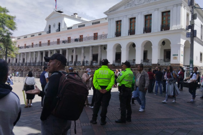 Hasta el cierre de esta nota la marcha no llegaba al centro.