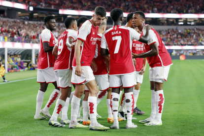 Los dirigidos por Arteta tuvieron una noche de gran despliegue en LA.