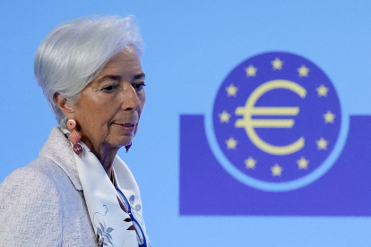 Ejecutiva. La presidenta del Banco Central Europeo, Christine Lagarde.