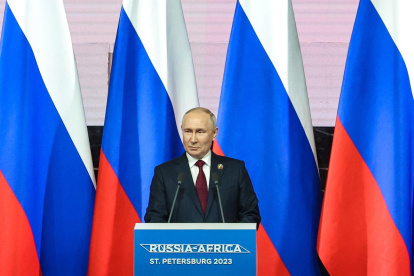 El presidente Vladimir Putin agradeció el apoyo de Corea del Norte a Rusia durante su intervención militar en Ucrania.
