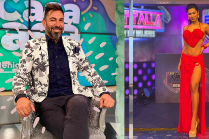 Esteban y Dina lucen muy elegantes con sus looks