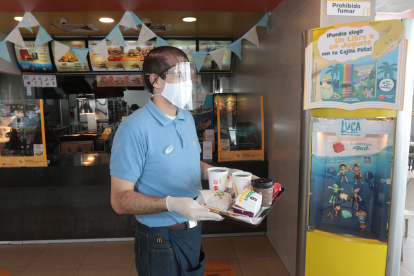 Restaurante.- Uno de los locales de McDonald"s que hay en Guayaquil.