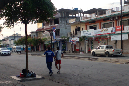 Daule. Así lucía este viernes 28 de julio de 2023 este cantón guayasense.