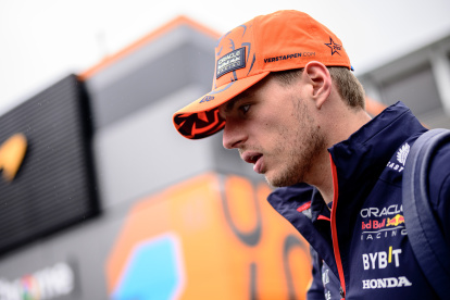 Verstappen luego de la "Quali".