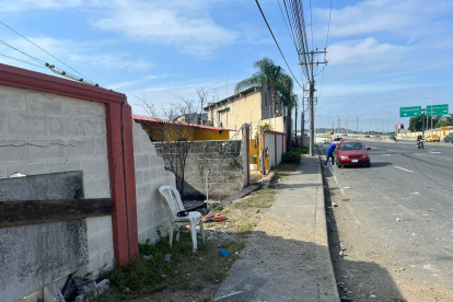 Tes fueron las viviendas afectadas.