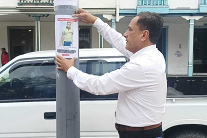 Búsqueda. Sus familiares aún no pierden la esperanza de encontrarlo.