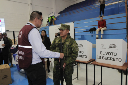 Las fuerzas del orden elaboran planes para responder en caso de que se produzca alguna eventualidad durante los comicios.