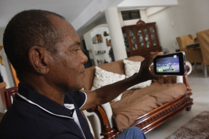 Flavio Perlaza afirma que no se cansa de ver varias veces el video del título que logró Barcelona en la temporada de 1980.