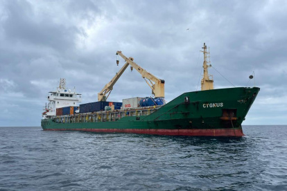 Asistencia. El buque Cygnus trasladará alimentos hacia San Cristóbal.