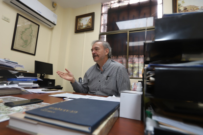 Melvin Hoyos, historiados y coordinador institucional del Municipio de Guayaquil.
