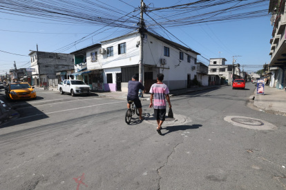 El sector de la matanza, en Isla Trinitaria.