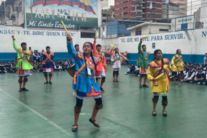 El escenario de las agrupaciones internacionales fue la Academia Naval Altamar.