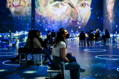 Arte. Una de las exhibiciones que Lighthouse Inmersive Experiences mantiene en países de Europa y Asia.