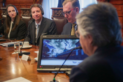 Scott Nathan, director ejecutivo de la Corporación Financiera de Desarrollo Internacional (DFC).