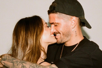 Rodrigo De Paul y Tini anunciaron en redes sociales que terminaron su relación