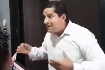 Las amenazas del edil fueron viralizadas mediante redes sociales.