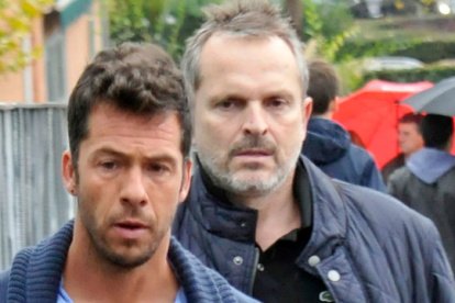 Nacho Palau y Miguel Bosé