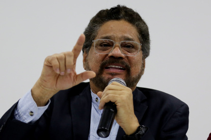 Luciano Marín Arango, "Iván Márquez", líder de la Segunda Marquetalia, en una fotografía de archivo.