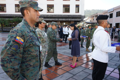 Este 2 de agosto se desarrolló un acto simbólico de entrega en el Ministerio de Defensa, en Quito.
