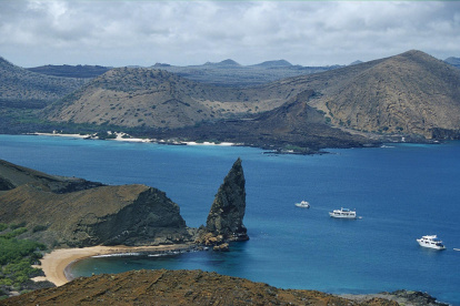 Vista panorámica del archipiélago ecuatoriano de las Galápagos, en una fotografía de archivo.