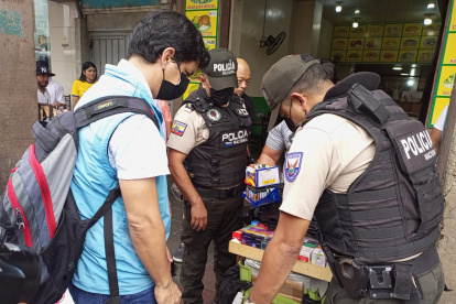 La Arcsa y otras entidades, entre ellas la Policía Nacional, realizan operativos de control.