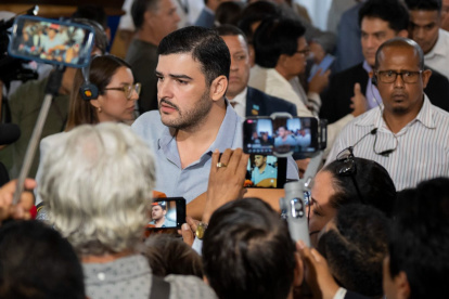 El alcalde. Precisó que parte del presupuesto está ya comprometido con algunas obras.