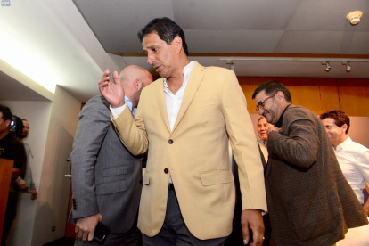 Caso. El exfutbolista afronta un proceso en la Fiscalía por presunta asociación ilícita.