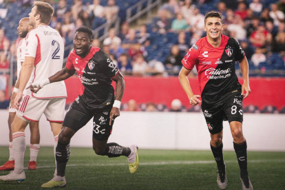 El delantero ecuatoriano anotó su segundo gol con la camiseta Atlas, pero quedó eliminado en los penales.