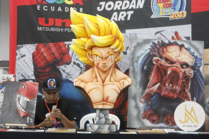Inauguración de la Cómic con en el Centro de Convenciones de Guayaquil.