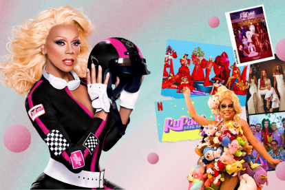 RuPaul (izquierda) es una de las artistas que ha tomado bandera de este arte en la televisión abierta. A la derecha, Nebraska Ruilova, drag queen ecuatoriana.