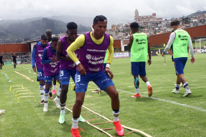 Jhon Jairo Ontaneda se ganó un lugar en Gualaceo desde que llegó en la serie B en el 2021.