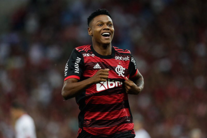 El joven jugador carioca de 19 años anotó varios goles importantes tanto en el brasileirao como en la Libertadores.