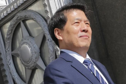 Representante del Gobierno chino para Asuntos Euroasiáticos, Li Hui, en Moscú (Rusia)