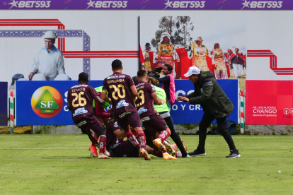 Facundo Rivero anotó al último minuto para el cuadro índigena.