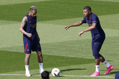 Mbappé entrenó por última vez con el equipo parisino la primera semana de julio.