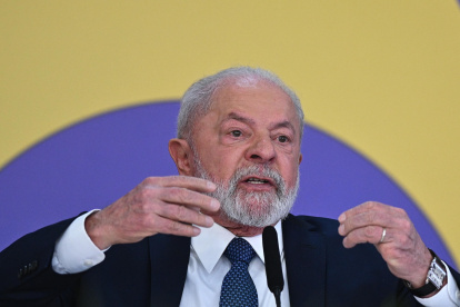El presidente de Brasil, Luiz Inácio Lula da Silva.