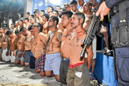 Capturan a más de 50 pandilleros en el norte de El Salvador