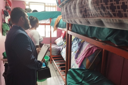 Habitación. En la casa apenas había 4 habitaciones y dos baños.