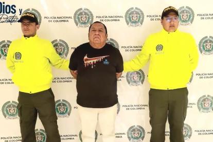 El ecuatoriano Carlos Meza, alías "Charly" o "Lechuga", fue detenido en Pasto, Colombia.