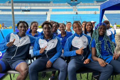 Parte de la delegación del Guayas durante el lanzamiento.