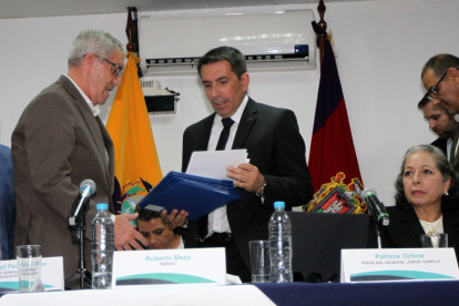 Investigación. El informe del caso Gabela también fue entregado a la Fiscalía, en donde se investiga el hecho.