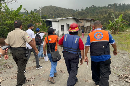 En La Troncal, provincia de Cañar se desarrolló un simulacro con miras a las posibles afectaciones por el fenómeno El Niño