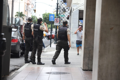 Se registró un robo en el centro de Guayaquil.