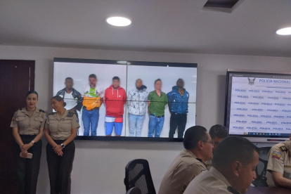 Los detenidos tienen un amplio historial delictivo