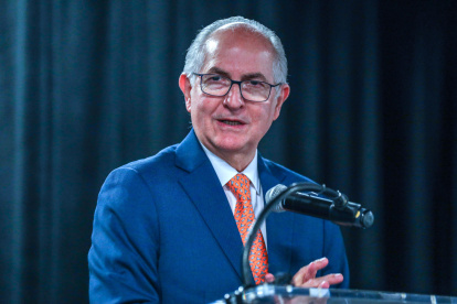 El opositor venezolano Antonio Ledezma, en una fotografía de archivo.