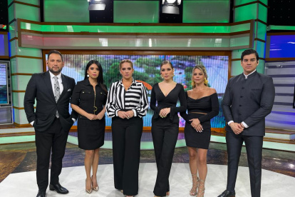 Elenco de "Noticias de la mañana".