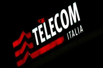 Marca.- El logo de la empresa Telecom.