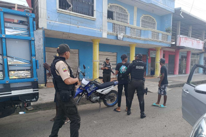 Control.- Uno de los operativos que ha realizado la Policía Nacional para reducir la inseguridad en Ecuador.