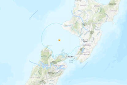 Información difundida por el Servicio Geológico de EE. UU. (USGS, por sus siglas en inglés).